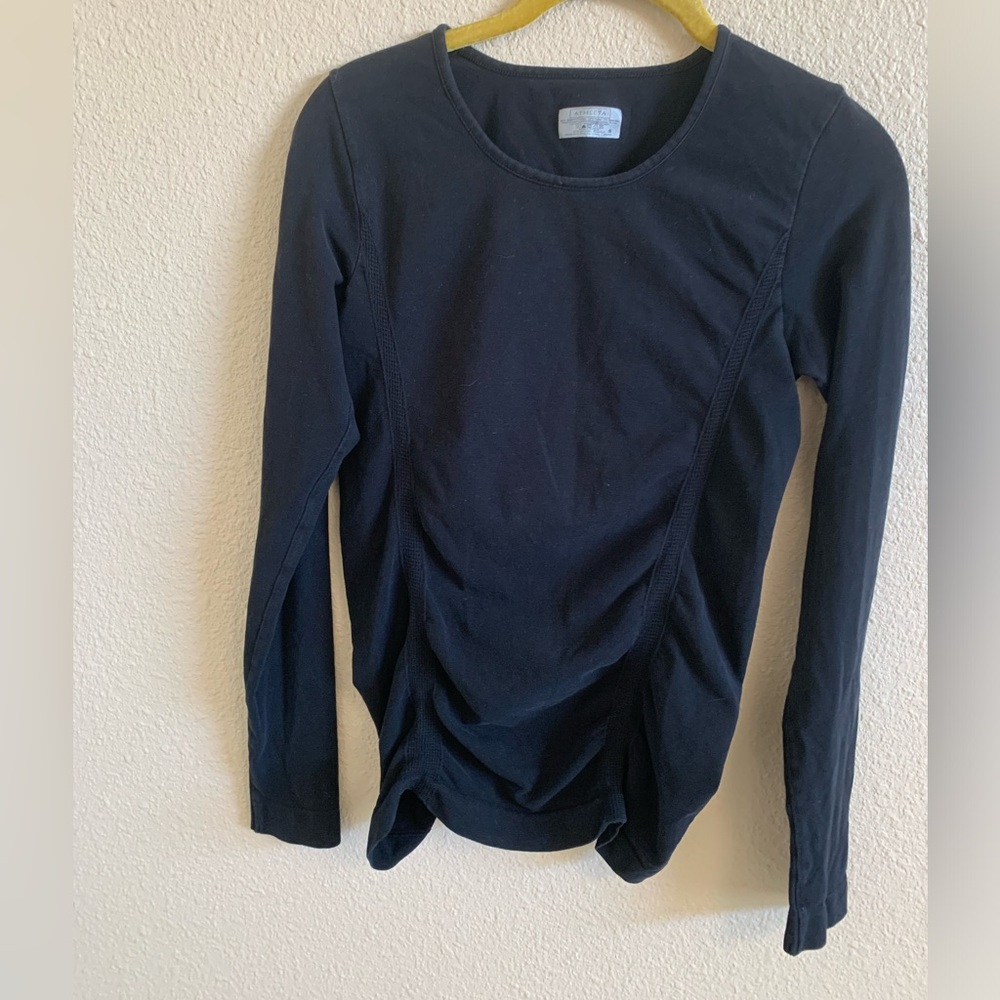 Athleta Ruched Long Sleeve Top 🌴